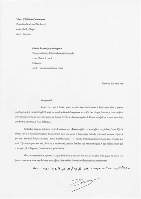 heneral uno|lettre à un général.